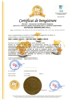 Сертификат 14001